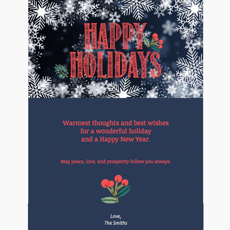 Happy Holidays eCard 2